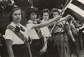 Girl Scouts on Parade