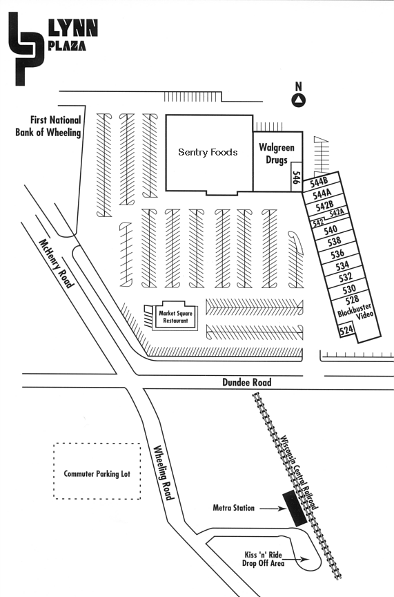 Layout of Lynn Plaza